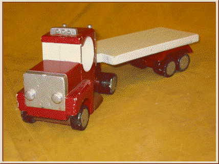 Hand Painted Toy Truck, photo 2