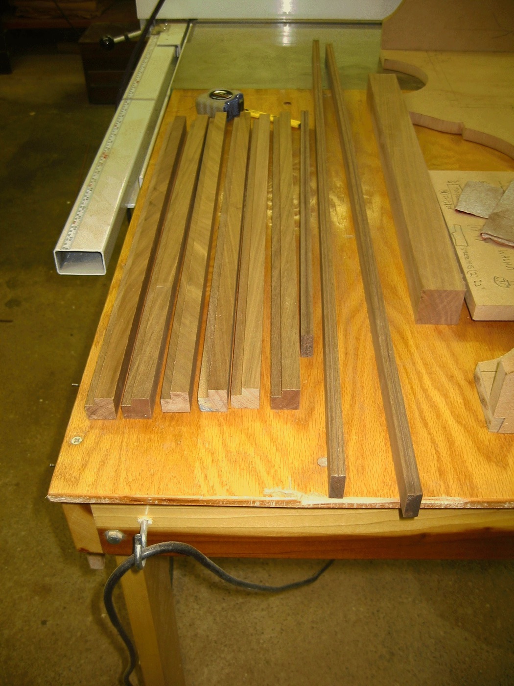 Milled parts